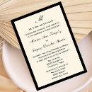 Recherche de budget mariage invitations Simple