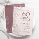 Recherche de pink floral anniversaire invitations Pour elle