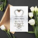 Recherche de faire part de de cygne mariage invitations Élégant