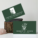 Recherche de paysage vert cartes visite Client(e)