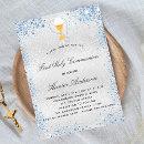Recherche de première communion de garçon cartes invitations Argent
