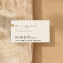 Recherche de simplicité cartes visite Moderne