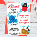 Recherche de octopus invitations Animal