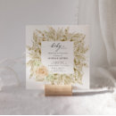 Recherche de bohème baby shower invitations Bébé en fleur