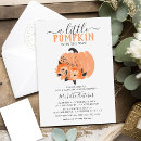 Recherche de halloween baby shower invitations Élégant