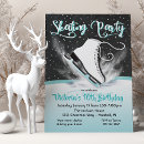 Recherche de patinage anniversaire invitations Neige