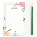 Recherche de monogramme post its Floral