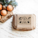 Recherche de poulet vintage autocollants De boîte d'oeuf
