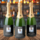 Recherche de naissance bouteilles vin étiquettes Noir