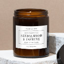 Recherche de bougie etiquettes Élégant