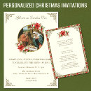 Recherche de religieux noël invitations Jesus mary et joseph