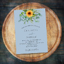 Recherche de tournesols mariage invitations Verdure