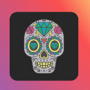 Recherche de día de muertos autocollants Jour de mort
