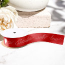 Recherche de rouge et blanc rubans Amour