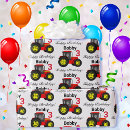 Recherche de tracteur rouge papier cadeau Enfants