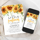 Recherche de tournesol anniversaire invitations Fleurs jaunes