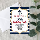 Recherche de nautique anniversaire invitations Bateau