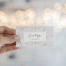 Recherche de marbre blanc moderne cartes visite Minimaliste
