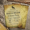 Recherche de costume effrayant invitations Gothique