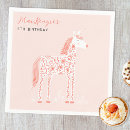 Recherche de licorne mignonne serviettes Simple