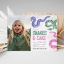 Recherche de serpent anniversaire invitations Anniversaire de reptile