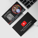 Recherche de chaîne cartes visite Icônes des médias sociaux