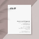 Recherche de négatif invitations Élégant