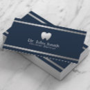Recherche de bleu argent cartes visite Élégant