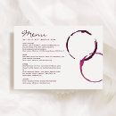 Recherche de vignoble mariage menus Mariée