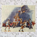 Recherche de baskketball puzzles Rétro