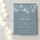 Recherche de rustic couples shower invitations Lumières de chaîne