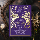 Recherche de lion mariage invitations Élégant