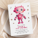 Recherche de robots roses Fille