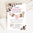 Recherche de cowgirl baby shower invitations Rodéo