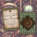 Recherche de steampunk mariage invitations Vintage