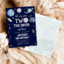 Recherche de planètes invitations D'anniversaire