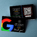 Recherche de review cartes visite Avis google