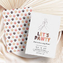 Recherche de adoption party invitations Dog