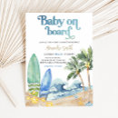 Recherche de on board baby baby shower invitations Plage