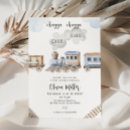 Recherche de tous à bord invitations Choo choo train