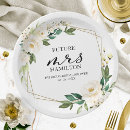 Recherche de fleurs blanches assiettes en papier Invités
