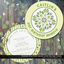 Recherche de trèfle de quatre feuilles invitations Floral