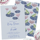 Recherche de grenouille de fille invitations Moderne