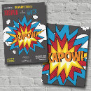 Recherche de comic invitations Coloré