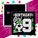 Recherche de anniversaire 9 badges Soccer