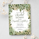Recherche de green bridal shower invitations Script de calligraphie