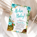Recherche de hibiscus baby shower invitations Ananas