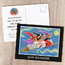 Recherche de dessin de brosse cartes postales Sorcière