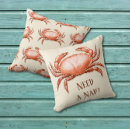Recherche de crabe rouge coussins Maison de plage