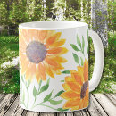 Recherche de fleurs stylisées tasses Feuillage